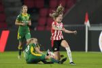 Eindhoven, 14 Mei 2021 PSV-ADO Den Haag Damesvoetbal, eindstand 6-2
Nurija v Schoonhoven