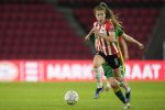 Eindhoven, 14 Mei 2021 PSV-ADO Den Haag Damesvoetbal, eindstand 6-2
Nurija v Schoonhoven