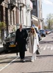 Amsterdam 17 april 2021
Ruud de Wild en Olcay Gulsen op straat en in de Auto