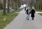 Almere 10 april 2021
Peter Jan Rens met zijn nieuwe vriendin Willeke Schoonewille