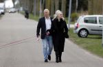 Almere 10 april 2021
Peter Jan Rens met zijn nieuwe vriendin Willeke Schoonewille