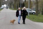 Almere 10 april 2021
Peter Jan Rens met zijn nieuwe vriendin Willeke Schoonewille