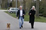 Almere 10 april 2021
Peter Jan Rens met zijn nieuwe vriendin Willeke Schoonewille