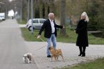 Almere 10 april 2021
Peter Jan Rens met zijn nieuwe vriendin Willeke Schoonewille