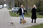 Almere 10 april 2021
Peter Jan Rens met zijn nieuwe vriendin Willeke Schoonewille