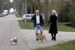 Almere 10 april 2021
Peter Jan Rens met zijn nieuwe vriendin Willeke Schoonewille