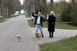 Almere 10 april 2021
Peter Jan Rens met zijn nieuwe vriendin Willeke Schoonewille