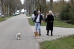 Almere 10 april 2021
Peter Jan Rens met zijn nieuwe vriendin Willeke Schoonewille