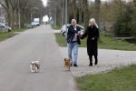 Almere 10 april 2021
Peter Jan Rens met zijn nieuwe vriendin Willeke Schoonewille