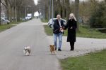 Almere 10 april 2021
Peter Jan Rens met zijn nieuwe vriendin Willeke Schoonewille