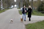 Almere 10 april 2021
Peter Jan Rens met zijn nieuwe vriendin Willeke Schoonewille