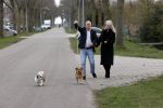 Almere 10 april 2021
Peter Jan Rens met zijn nieuwe vriendin Willeke Schoonewille