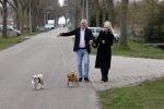 Almere 10 april 2021
Peter Jan Rens met zijn nieuwe vriendin Willeke Schoonewille