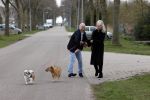 Almere 10 april 2021
Peter Jan Rens met zijn nieuwe vriendin Willeke Schoonewille