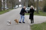 Almere 10 april 2021
Peter Jan Rens met zijn nieuwe vriendin Willeke Schoonewille