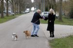 Almere 10 april 2021
Peter Jan Rens met zijn nieuwe vriendin Willeke Schoonewille