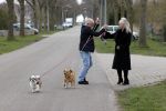 Almere 10 april 2021
Peter Jan Rens met zijn nieuwe vriendin Willeke Schoonewille