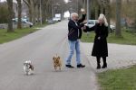 Almere 10 april 2021
Peter Jan Rens met zijn nieuwe vriendin Willeke Schoonewille