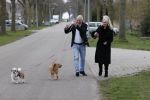 Almere 10 april 2021
Peter Jan Rens met zijn nieuwe vriendin Willeke Schoonewille