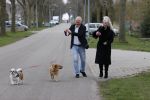 Almere 10 april 2021
Peter Jan Rens met zijn nieuwe vriendin Willeke Schoonewille