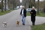 Almere 10 april 2021
Peter Jan Rens met zijn nieuwe vriendin Willeke Schoonewille