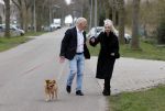 Almere 10 april 2021
Peter Jan Rens met zijn nieuwe vriendin Willeke Schoonewille