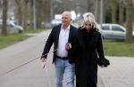 Almere 10 april 2021
Peter Jan Rens met zijn nieuwe vriendin Willeke Schoonewille