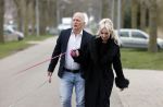 Almere 10 april 2021
Peter Jan Rens met zijn nieuwe vriendin Willeke Schoonewille