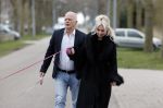 Almere 10 april 2021
Peter Jan Rens met zijn nieuwe vriendin Willeke Schoonewille