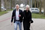 Almere 10 april 2021
Peter Jan Rens met zijn nieuwe vriendin Willeke Schoonewille