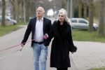 Almere 10 april 2021
Peter Jan Rens met zijn nieuwe vriendin Willeke Schoonewille