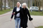Almere 10 april 2021
Peter Jan Rens met zijn nieuwe vriendin Willeke Schoonewille