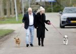 Almere 10 april 2021
Peter Jan Rens met zijn nieuwe vriendin Willeke Schoonewille