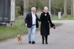 Almere 10 april 2021
Peter Jan Rens met zijn nieuwe vriendin Willeke Schoonewille