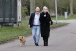 Almere 10 april 2021
Peter Jan Rens met zijn nieuwe vriendin Willeke Schoonewille