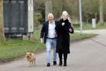 Almere 10 april 2021
Peter Jan Rens met zijn nieuwe vriendin Willeke Schoonewille