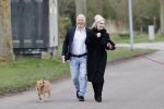Almere 10 april 2021
Peter Jan Rens met zijn nieuwe vriendin Willeke Schoonewille