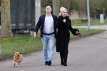 Almere 10 april 2021
Peter Jan Rens met zijn nieuwe vriendin Willeke Schoonewille