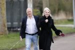 Almere 10 april 2021
Peter Jan Rens met zijn nieuwe vriendin Willeke Schoonewille