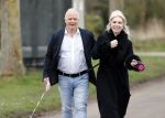 Almere 10 april 2021
Peter Jan Rens met zijn nieuwe vriendin Willeke Schoonewille