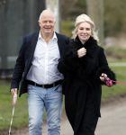 Almere 10 april 2021
Peter Jan Rens met zijn nieuwe vriendin Willeke Schoonewille