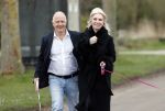 Almere 10 april 2021
Peter Jan Rens met zijn nieuwe vriendin Willeke Schoonewille