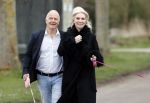 Almere 10 april 2021
Peter Jan Rens met zijn nieuwe vriendin Willeke Schoonewille