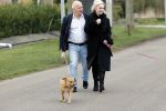 Almere 10 april 2021
Peter Jan Rens met zijn nieuwe vriendin Willeke Schoonewille