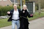 Almere 10 april 2021
Peter Jan Rens met zijn nieuwe vriendin Willeke Schoonewille