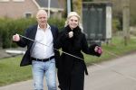 Almere 10 april 2021
Peter Jan Rens met zijn nieuwe vriendin Willeke Schoonewille
