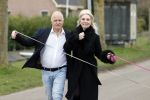 Almere 10 april 2021
Peter Jan Rens met zijn nieuwe vriendin Willeke Schoonewille