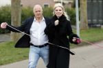 Almere 10 april 2021
Peter Jan Rens met zijn nieuwe vriendin Willeke Schoonewille