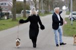 Almere 10 april 2021
Peter Jan Rens met zijn nieuwe vriendin Willeke Schoonewille