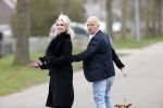 Almere 10 april 2021
Peter Jan Rens met zijn nieuwe vriendin Willeke Schoonewille
